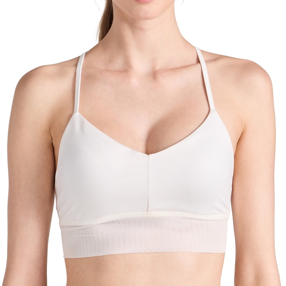 Alo Yoga - Lavish Bra - Ivory - S - New Set